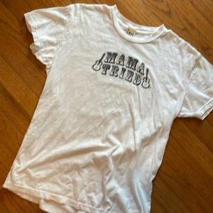 Junk Gypsy “Mama Tried” white T